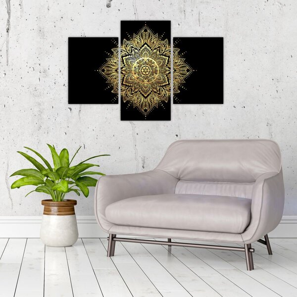 Slika - Mandala bogastva (90x60 cm)