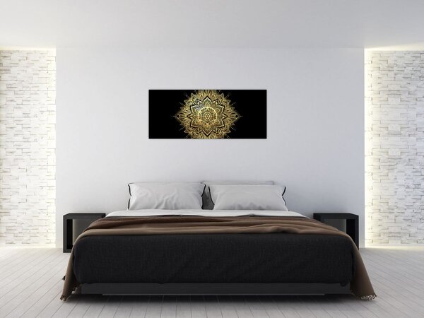 Slika - Mandala bogastva (120x50 cm)