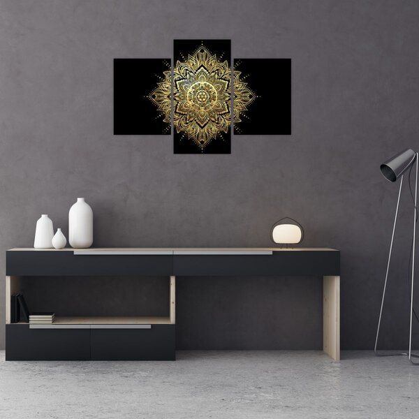 Slika - Mandala bogastva (90x60 cm)