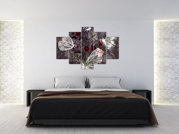 Slika metuljev (150x105 cm)