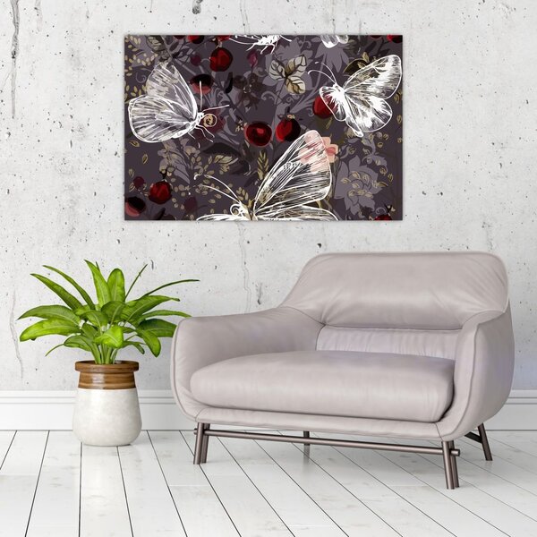 Slika metuljev (90x60 cm)