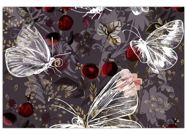Slika metuljev (90x60 cm)