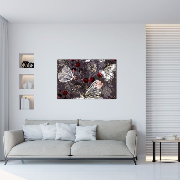Slika metuljev (90x60 cm)