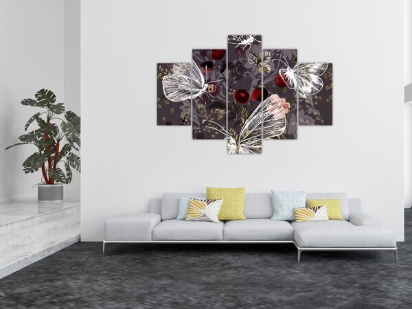 Slika metuljev (150x105 cm)