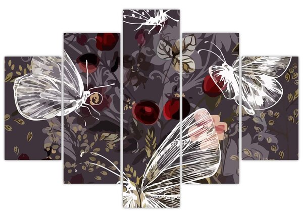 Slika metuljev (150x105 cm)
