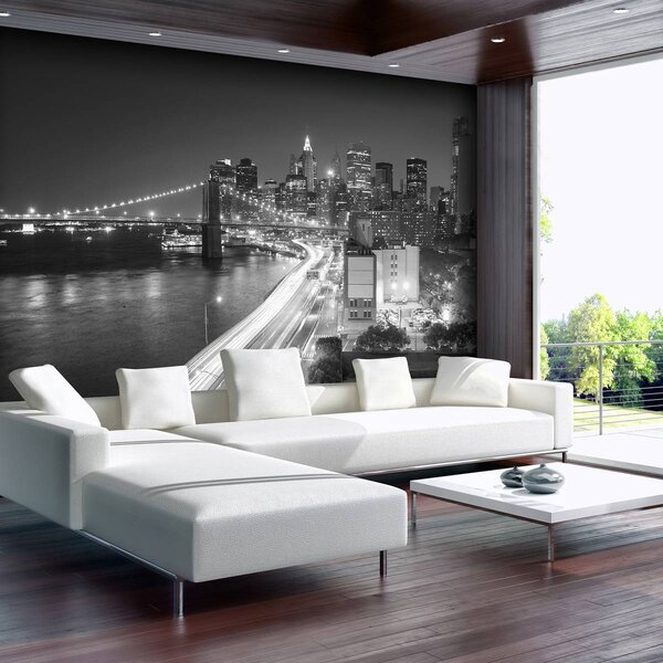 Foto tapeta - New York Brooklyn Bridge City (152,5x104 cm)