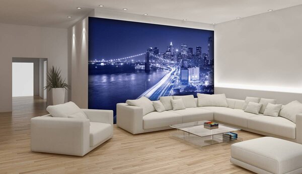 Foto tapeta - New York Brooklyn Bridge (152,5x104 cm)