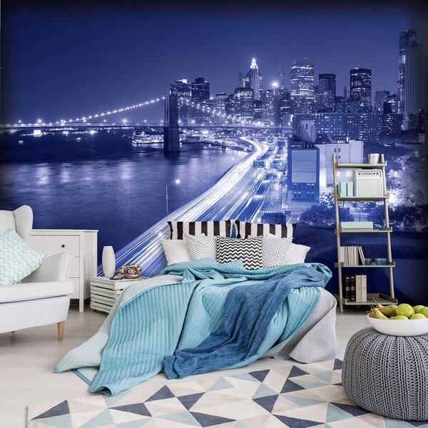 Foto tapeta - New York Brooklyn Bridge (152,5x104 cm)