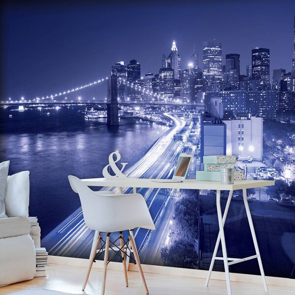 Foto tapeta - New York Brooklyn Bridge (152,5x104 cm)