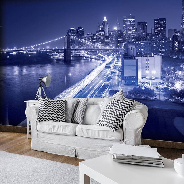 Foto tapeta - New York Brooklyn Bridge (152,5x104 cm)