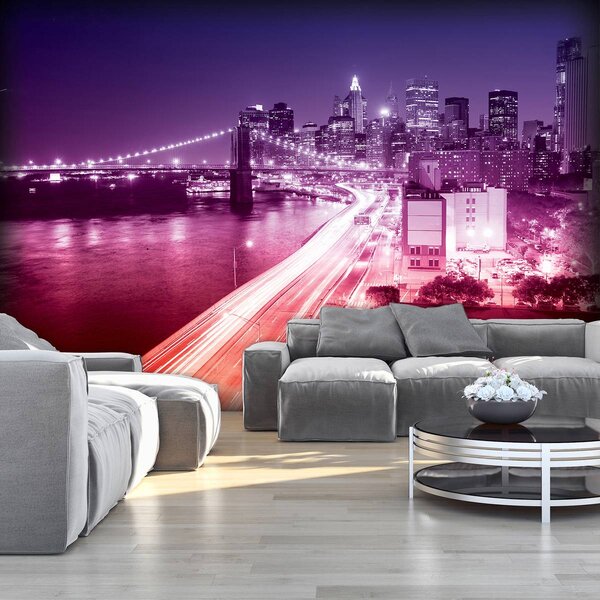 Foto tapeta - New York Brooklyn Bridge City (152,5x104 cm)