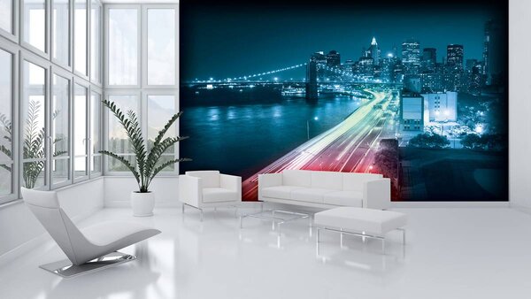 Foto tapeta - New York Brooklyn Bridge (152,5x104 cm)