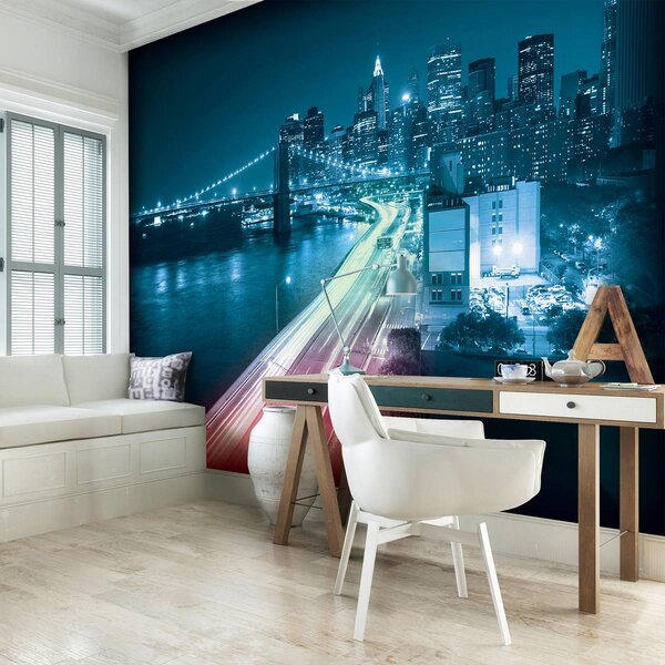 Foto tapeta - New York Brooklyn Bridge (152,5x104 cm)