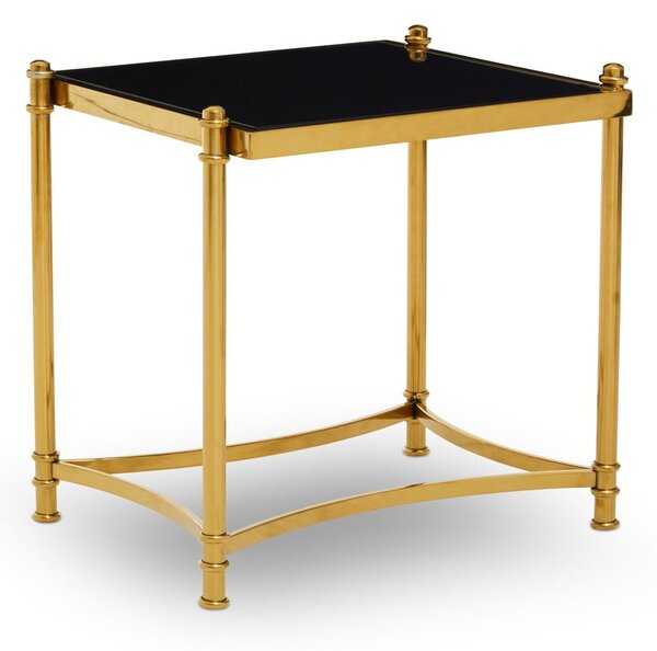 Pomoćni stol sa staklenom pločom stola 50x56 cm Ackley – Premier Housewares