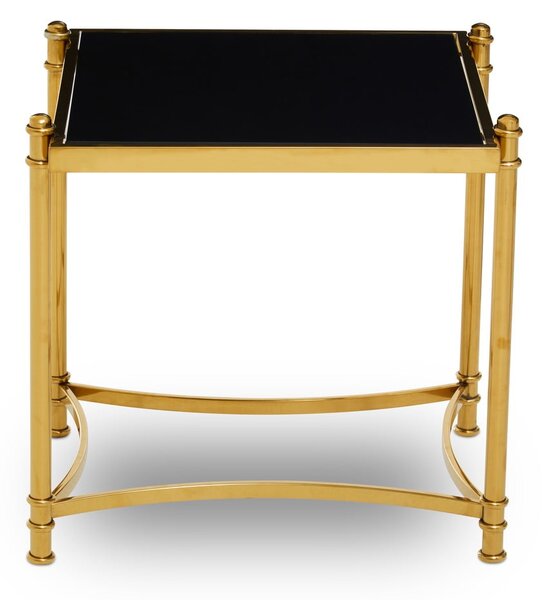 Pomoćni stol sa staklenom pločom stola 50x56 cm Ackley – Premier Housewares