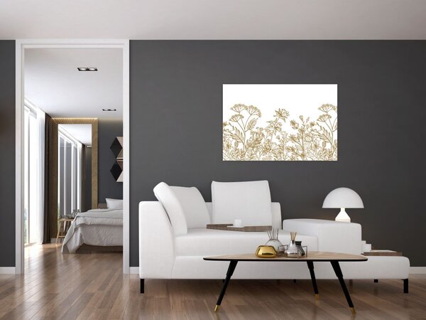Slika - Travniške rože (90x60 cm)