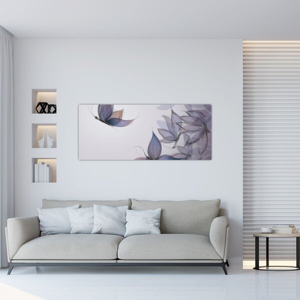 Slika - Risanje metuljev (120x50 cm)