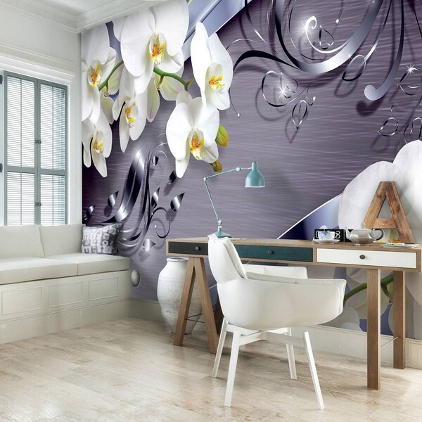 Foto tapeta - Orhideje (152,5x104 cm)