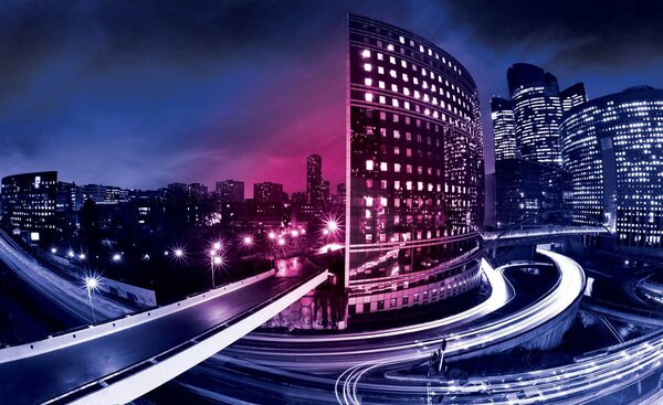 Foto tapeta - Urbani Grad (152,5x104 cm)