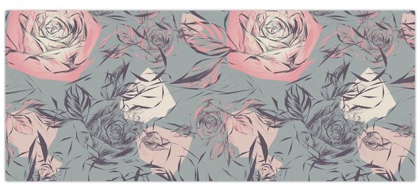 Slika - Rose (120x50 cm)