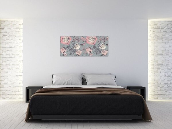 Slika - Rose (120x50 cm)