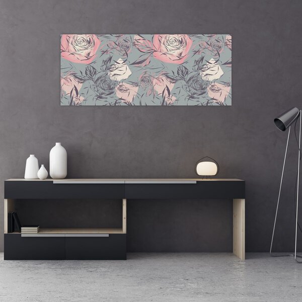 Slika - Rose (120x50 cm)