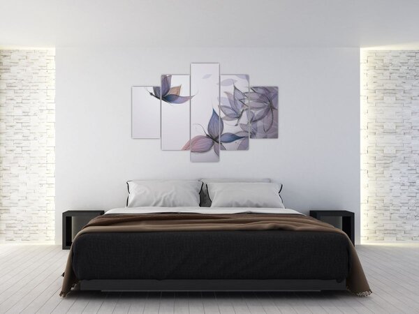 Slika - Risanje metuljev (150x105 cm)