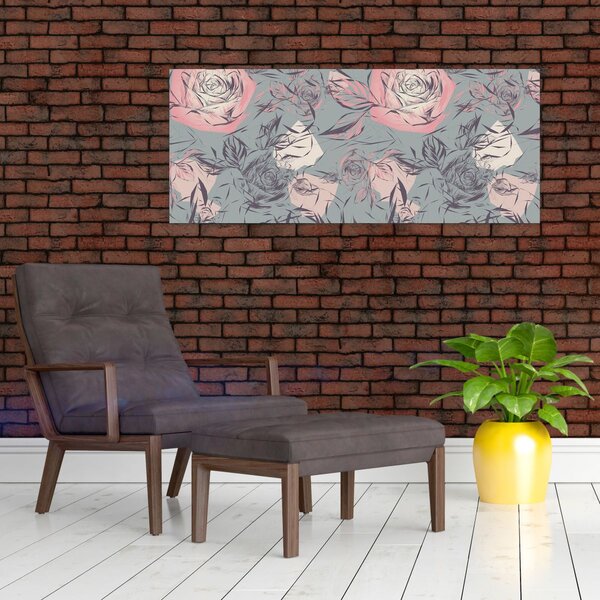 Slika - Rose (120x50 cm)