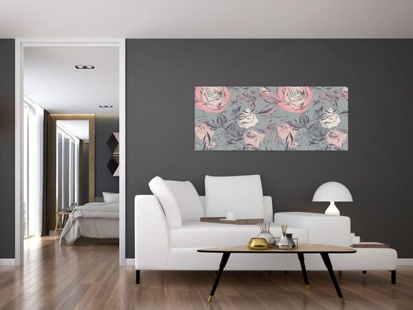 Slika - Rose (120x50 cm)