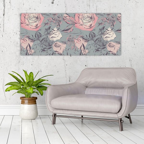 Slika - Rose (120x50 cm)