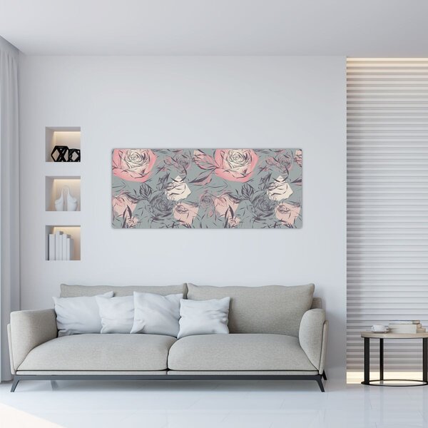 Slika - Rose (120x50 cm)