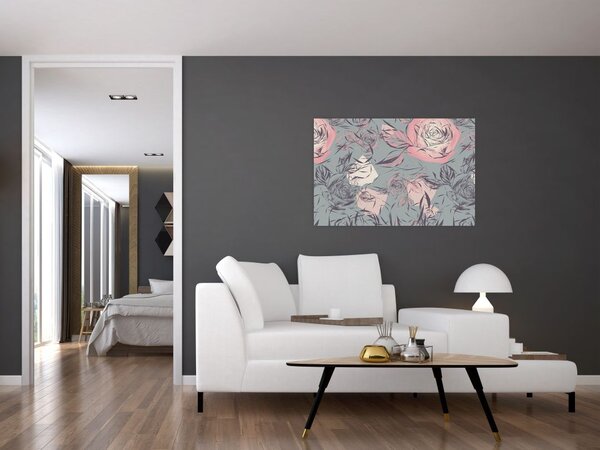 Slika - Rose (90x60 cm)