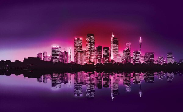 Foto tapeta - Urbani Grad (152,5x104 cm)