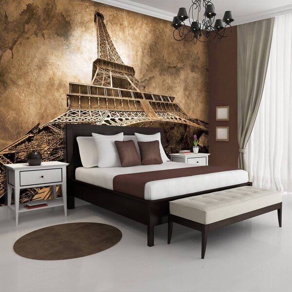 Foto tapeta - Eiffelov toranj Pariz City Urban (152,5x104 cm)