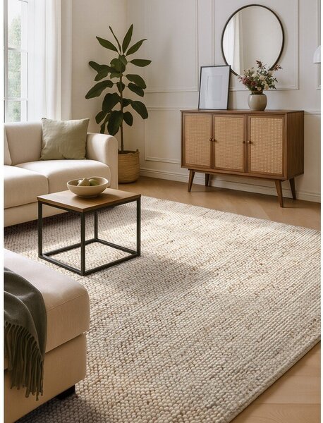 Bež ručno rađen tepih od mješavine vune 200x300 cm Peas – Villeroy&Boch