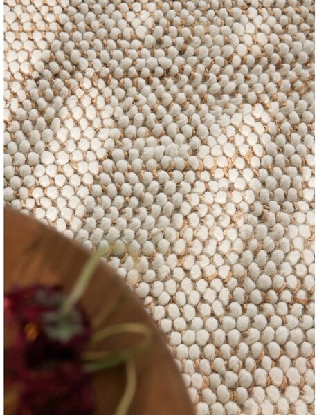 Bež ručno rađen tepih od mješavine vune 200x300 cm Peas – Villeroy&Boch