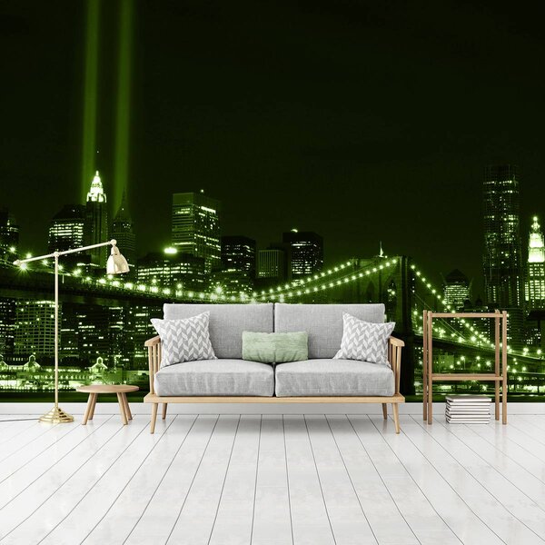 Foto tapeta - New York Brooklyn Bridge City (152,5x104 cm)