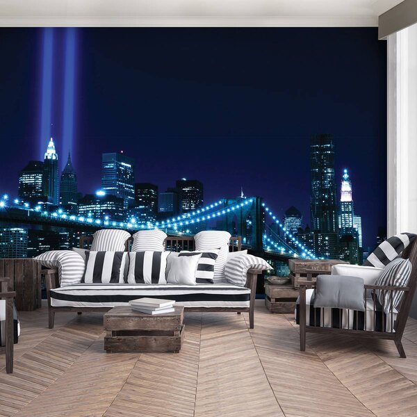 Foto tapeta - New York Brooklyn Bridge City (152,5x104 cm)