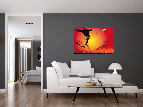Slika - Nogomet (90x60 cm)