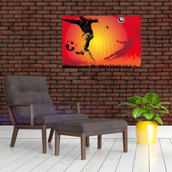 Slika - Nogomet (90x60 cm)