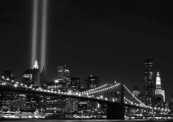 Foto tapeta - New York Brooklyn Bridge City (152,5x104 cm)