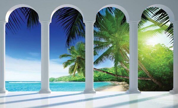Foto tapeta - Plaža (152,5x104 cm)