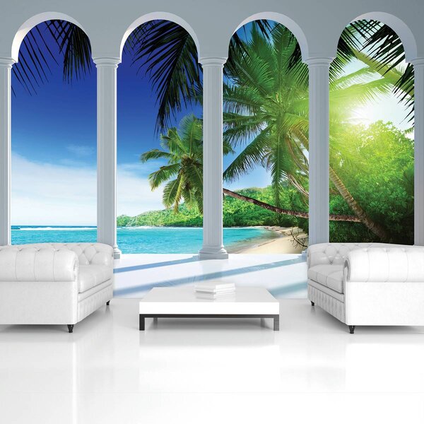 Foto tapeta - Plaža (152,5x104 cm)