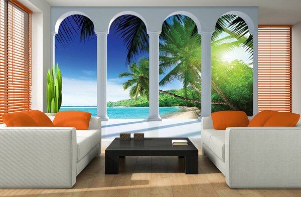Foto tapeta - Plaža (152,5x104 cm)