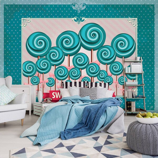 Foto tapeta - Slatki Pin Up Lollies (152,5x104 cm)