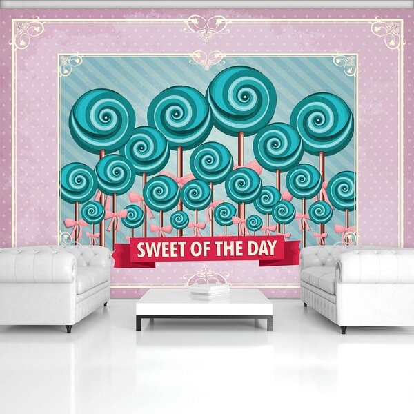 Foto tapeta - Slatki Pin Up Lollies (152,5x104 cm)