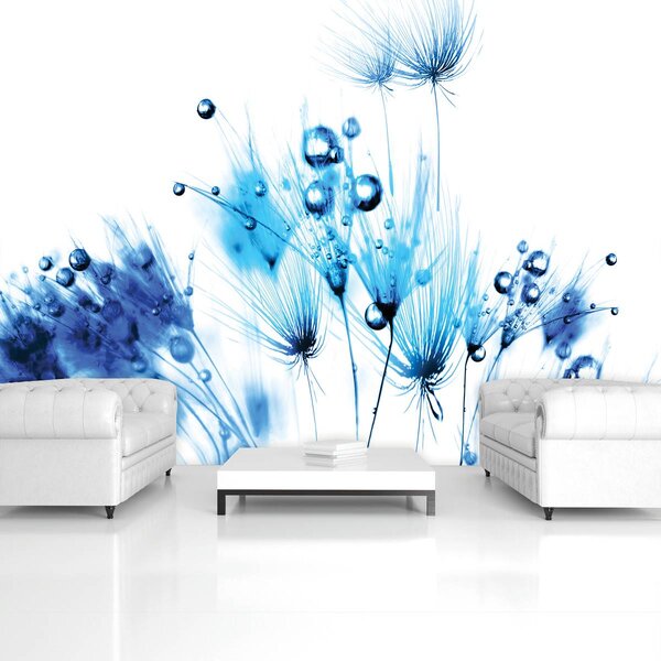 Foto tapeta - Rosa - plava (152,5x104 cm)