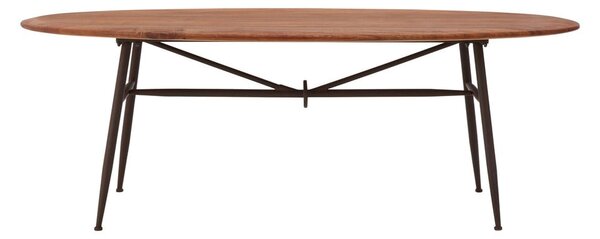 Blagovaonski stol od punog oraha 104x219 cm New Foundry – Premier Housewares