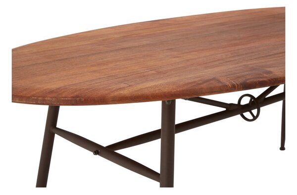 Blagovaonski stol od punog oraha 104x219 cm New Foundry – Premier Housewares