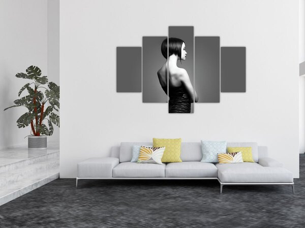 Podoba elegantne ženske (150x105 cm)